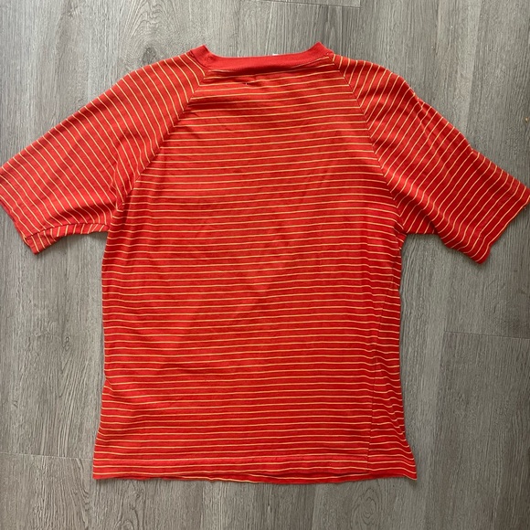 Reformation Vintage Oversized Orange Shirt - Picture 2 of 2